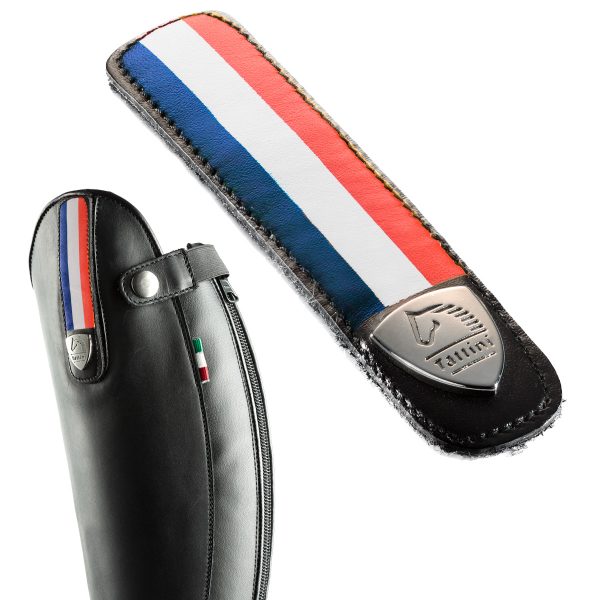 Cinturini intercambiabili in pelle con bandiera francese