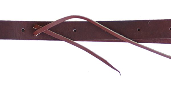 Latigo leather off billet