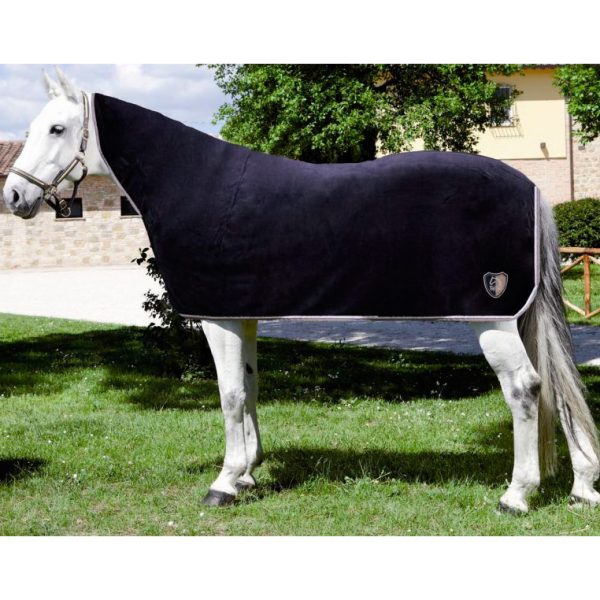 Tattini fleece high-necked blanket