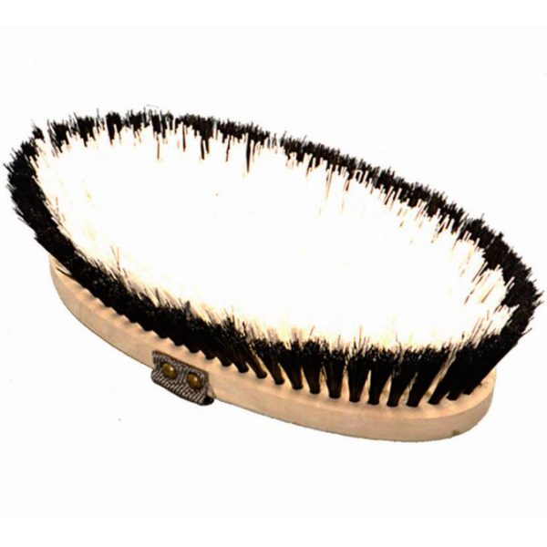 Oval dandy brush