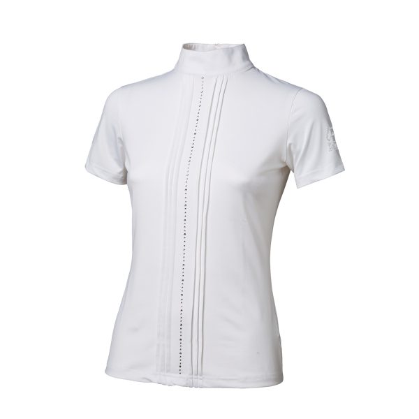 Maglia da concorso Tattini bambina con fila di strass