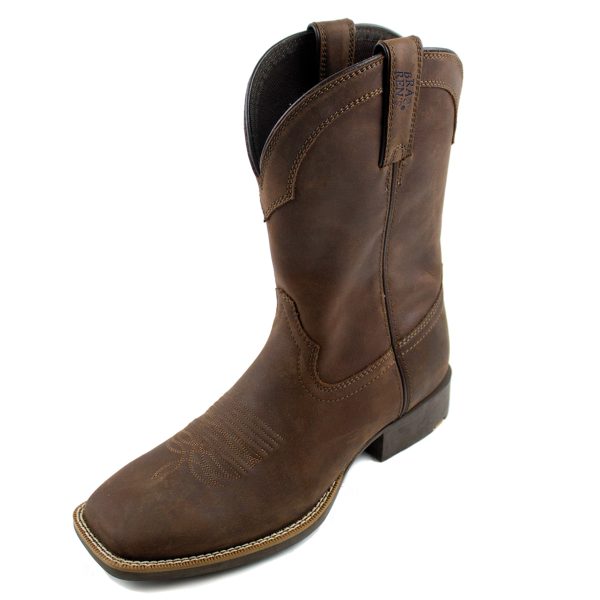 Stivaletti western Brad Ren's con fondo in tunit